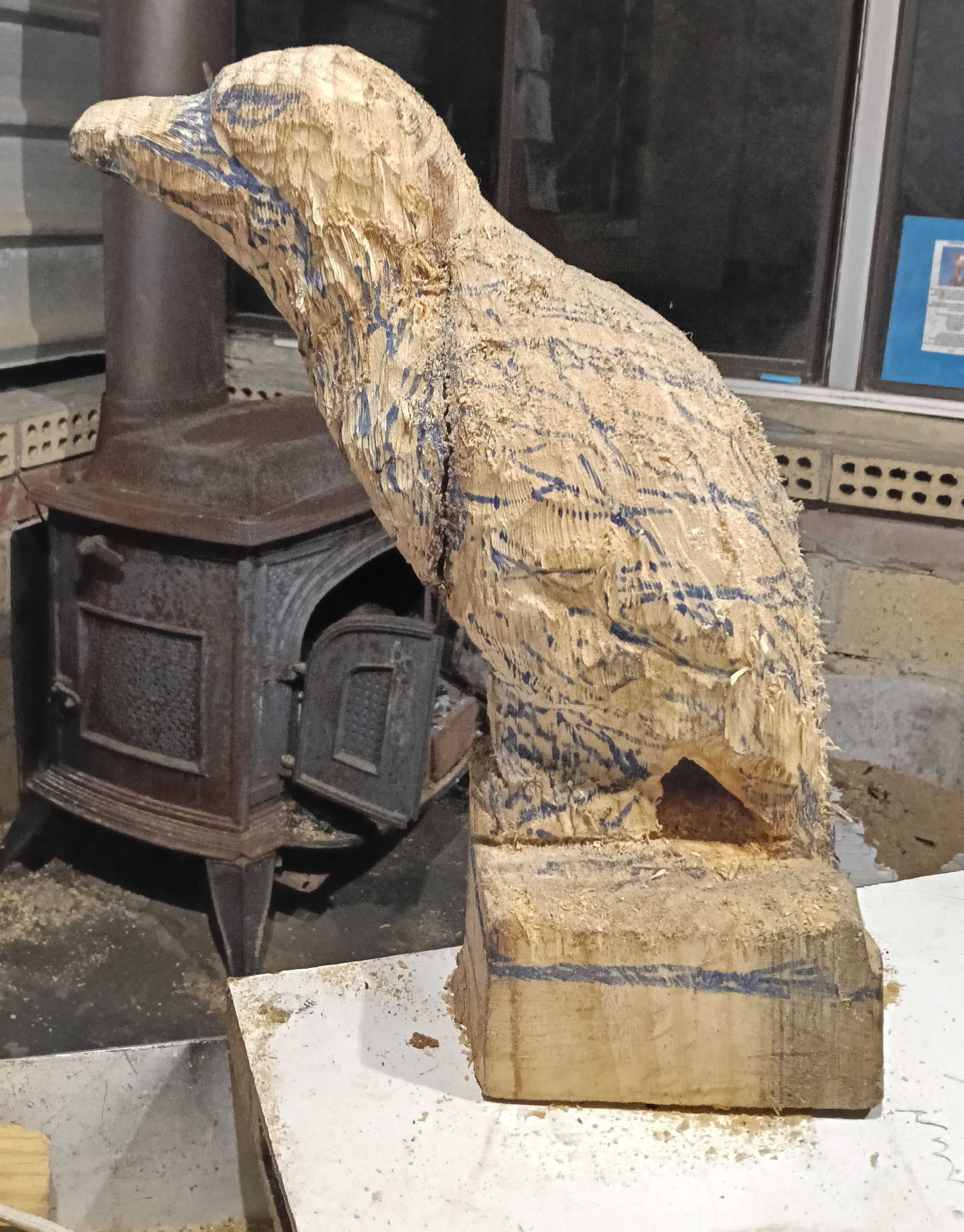 Raven Sculpture 1